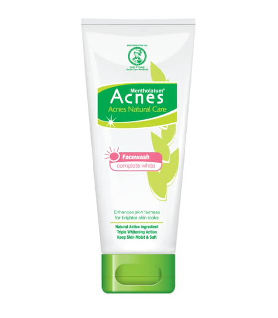 Acnes Natural Care Complete White Face Wash