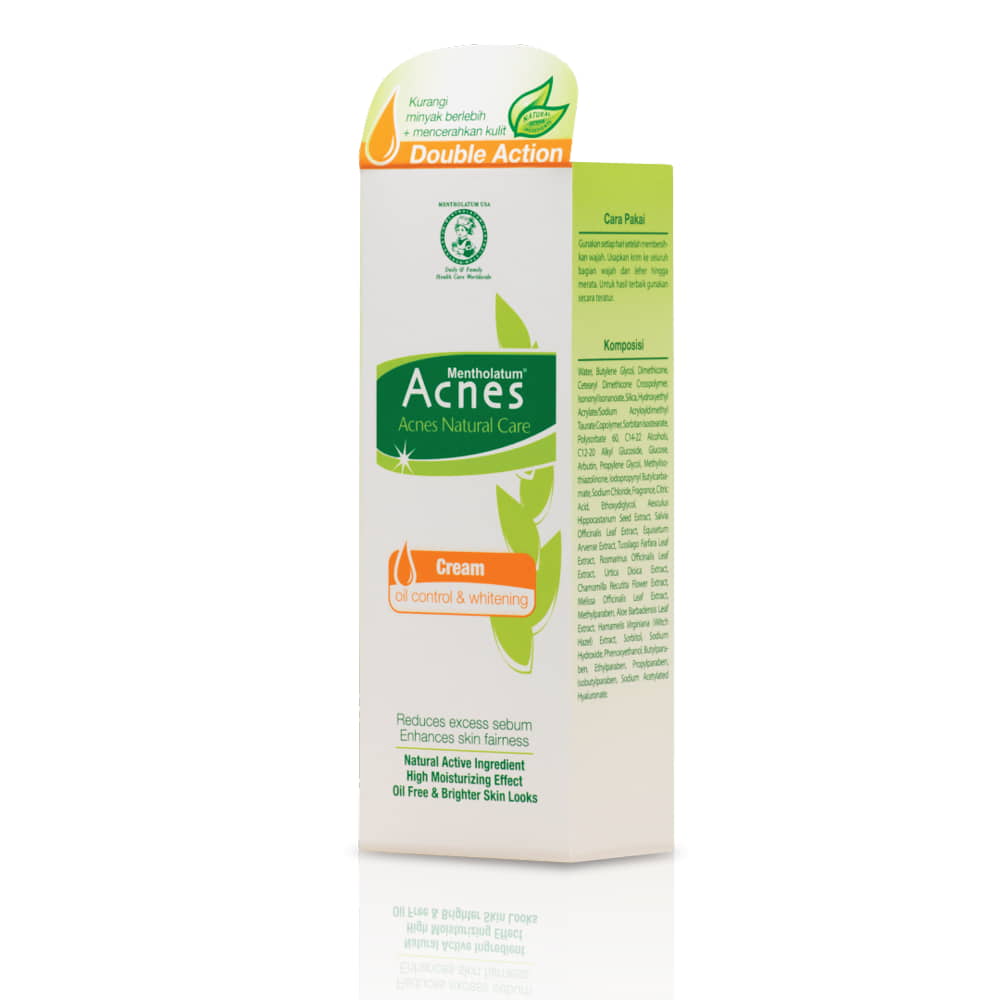 Acnes Natural Care Oil Control and Whitening Cream