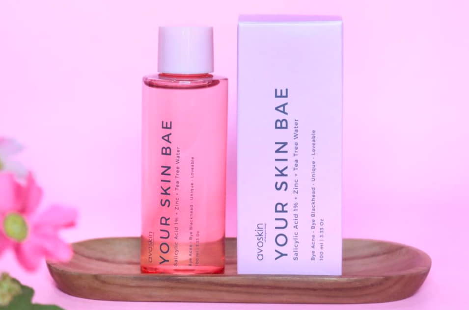 Avoskin Your Skin Bae Toner Salicylic Acid 1% + Zinc + Tea Tree Water