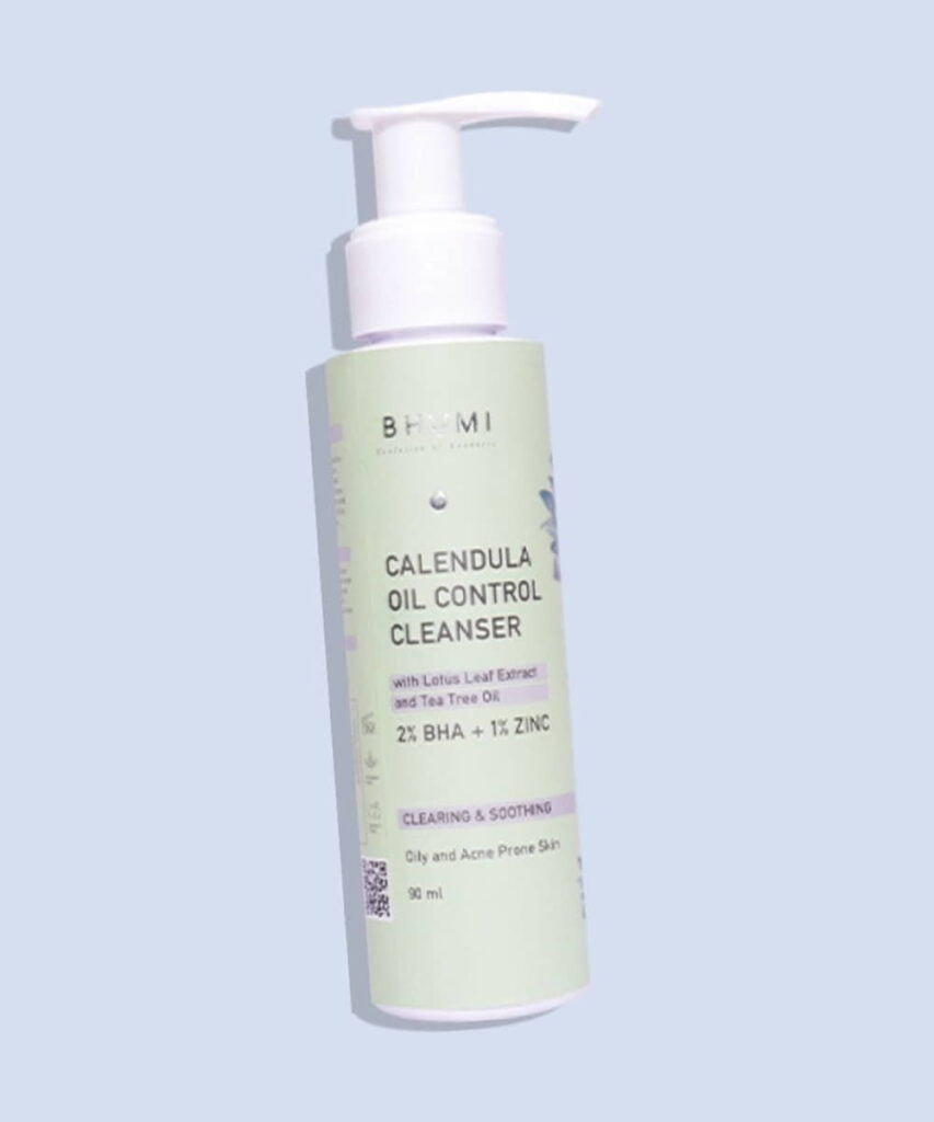Bhumi Calendula Oil Control Cleanser - facial wash untuk kulit berminyak