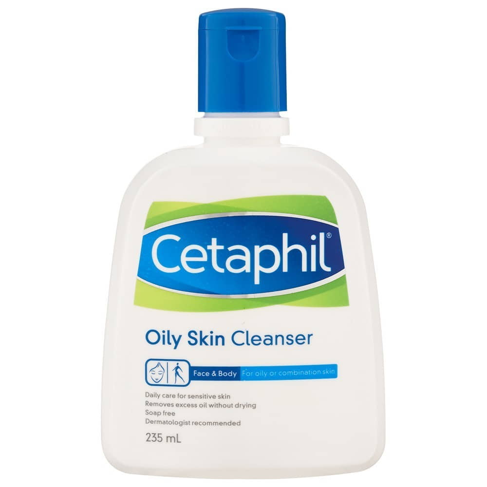 Cetaphil Oily Cleanser - facial foam untuk kulit berminyak dan berjerawat