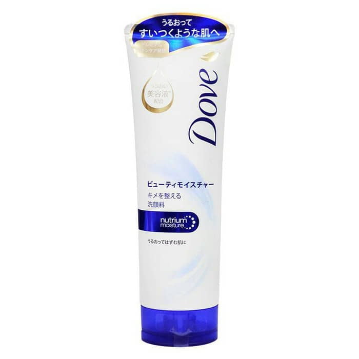 Dove Beauty Moisture Facial Foam - sabun cuci muka untuk kulit kering