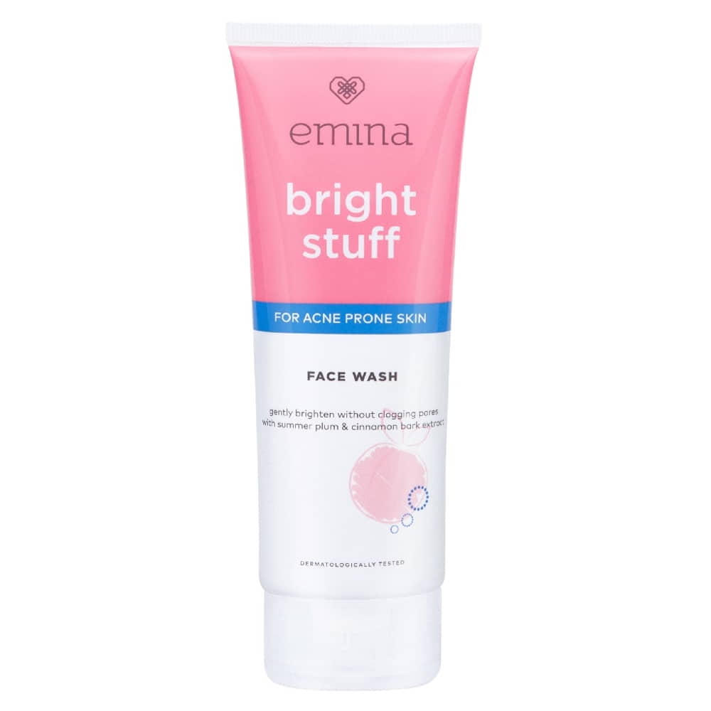 Emina Bright Stuff Face Wash - sabun muka untuk menghilangkan bekas jerawat