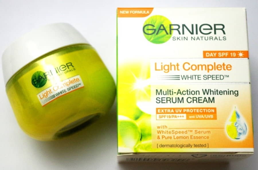 Garnier Light Complete White Speed Serum Cream SPF 19