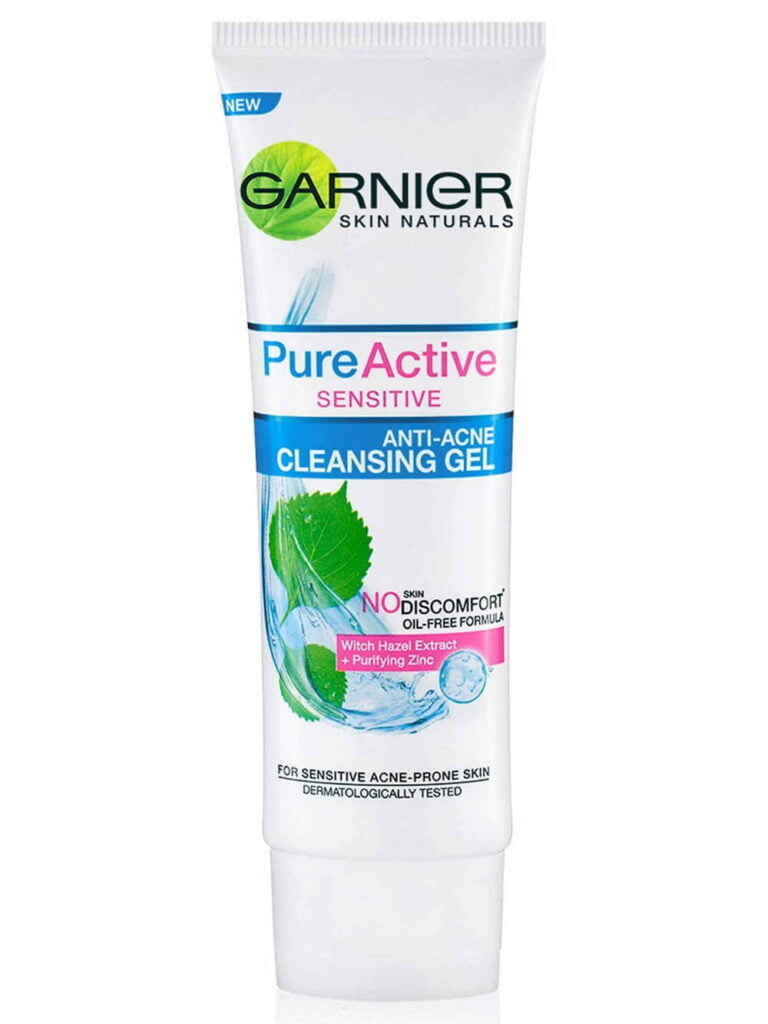 Pure Active Sensitive Anti-Acne Cleansing Gel - sabun muka untuk menghilangkan bekas jerawat