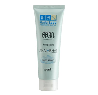 Hada Labo Tamagohada Mild Peeling Face Wash