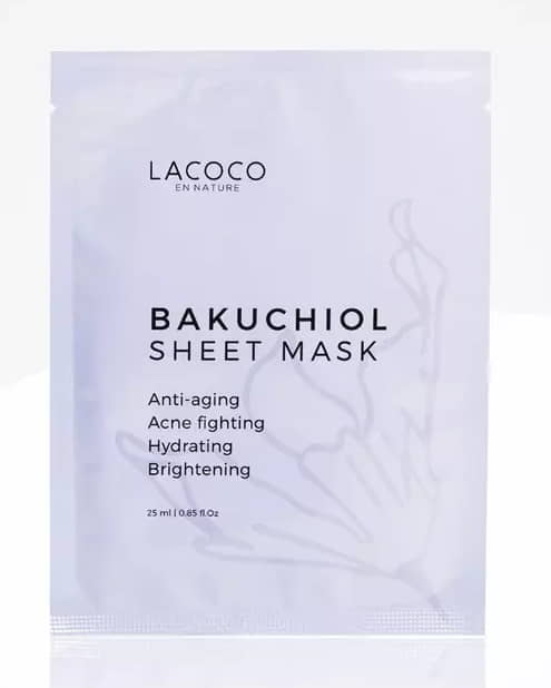 Lacoco Bakuchiol Sheet Mask