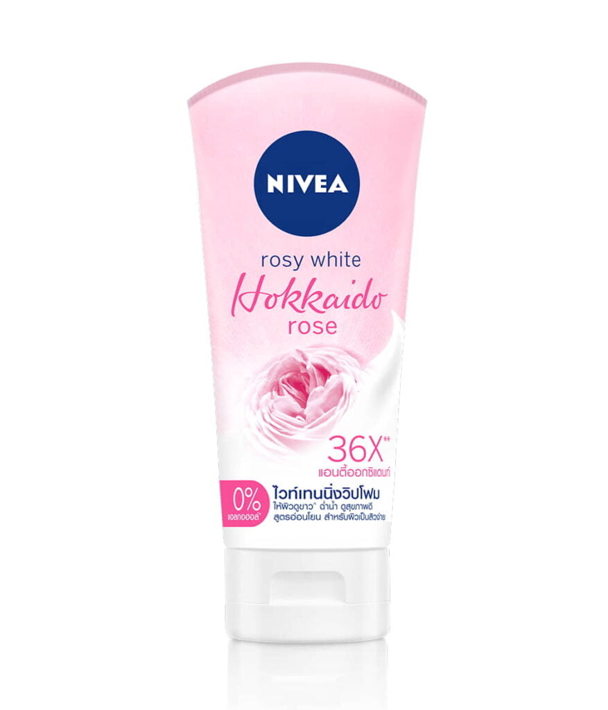 NIVEA Face Hokkaido Rose Whip Facial Foam