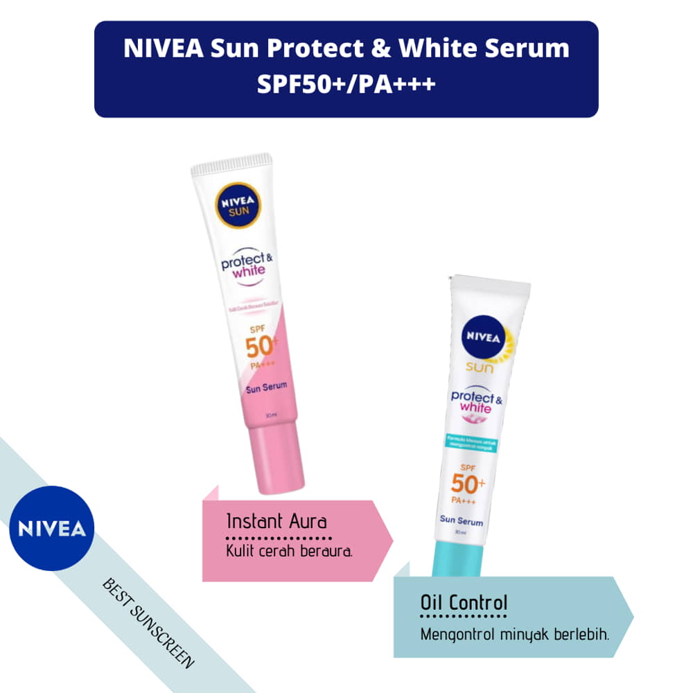 NIVEA Sun Protect & White Serum SPF50+ PA+++