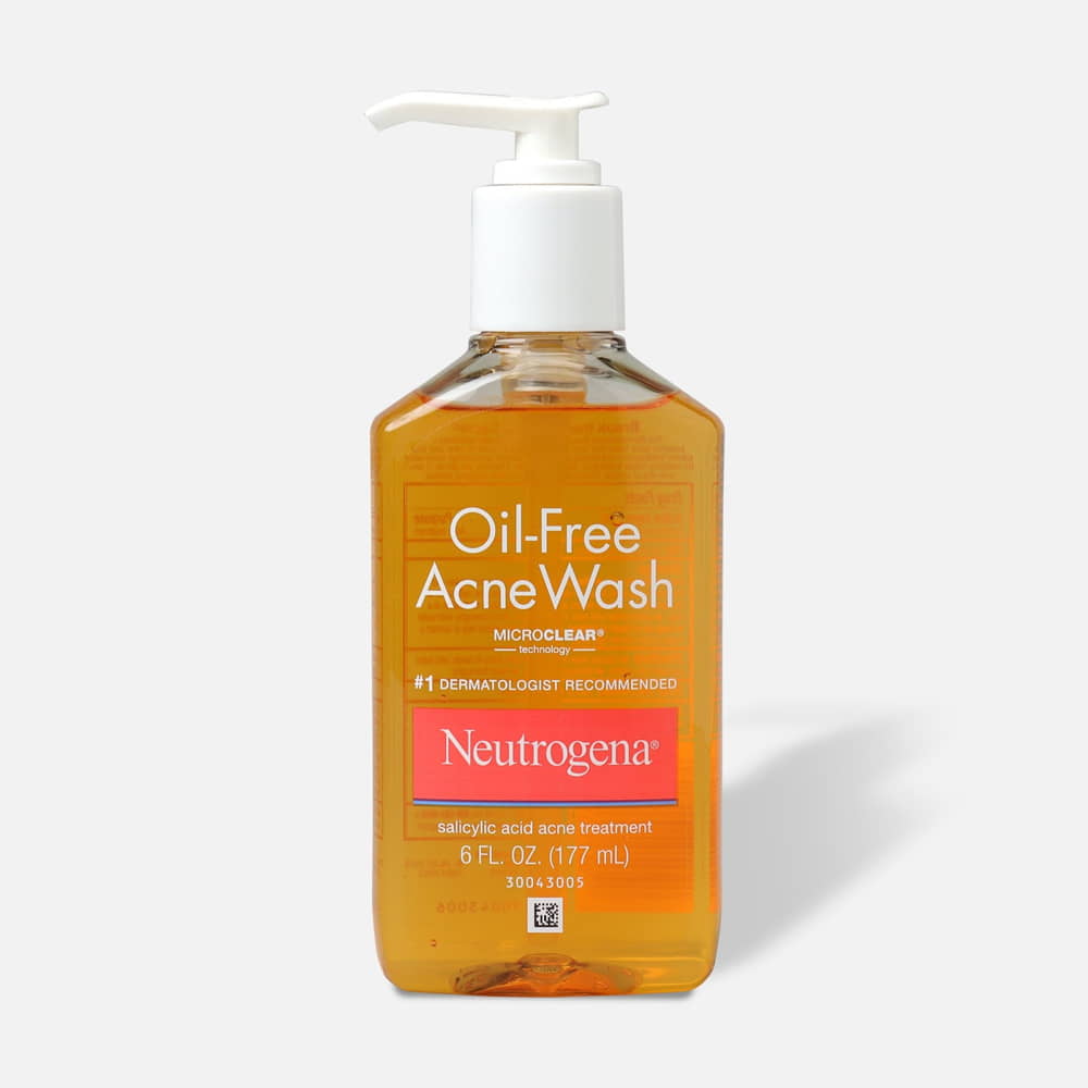 Neutrogena Oil Free Acne Wash - facial wash untuk kulit berminyak