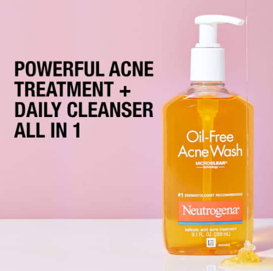 Neutrogena Oil-Free Salicylic Acid Acne Wash
