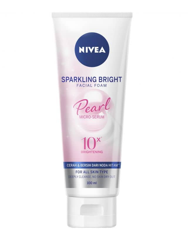 Nivea Sparkling White Whitening Facial Foam