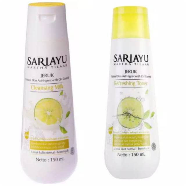 Sariayu - Paket Pembersih Penyegar Jeruk Refreshing Aromatic