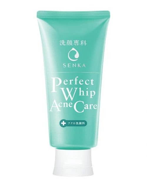 Senka Perfect Whip Acne Care - sabun cuci muka untuk kulit berjerawat