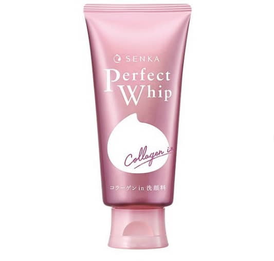 Senka Perfect Whip Collagen In - sabun cuci muka untuk kulit sensitif