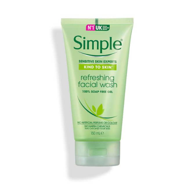 Simple Kind To Skin Refreshing Facial Gel Wash