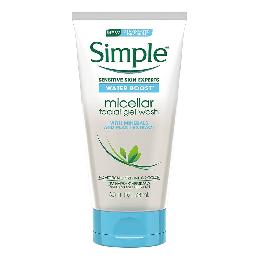 Simple Water Boost Micellar Facial Gel Wash