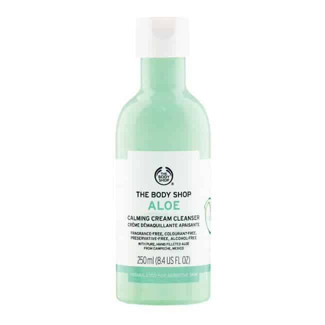 The Body Shop - Aloe Cream Cleanser - pembersih wajah