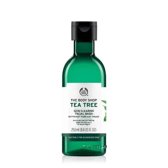 The Body Shop Tea Tree Skin Clearing Facial Wash - For Acne and Oily Skin