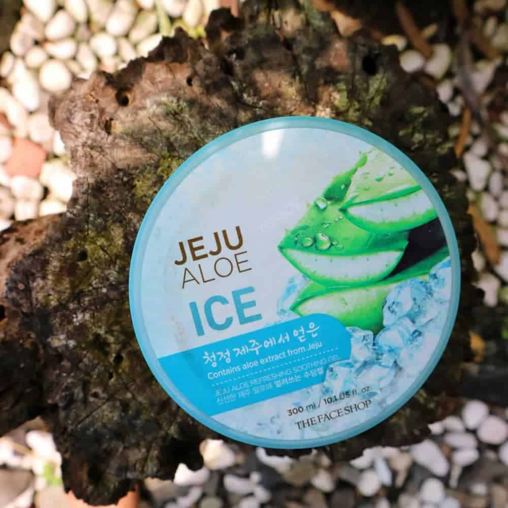 The Face Shop Ice Jeju Aloe Refreshing Soothing Gel