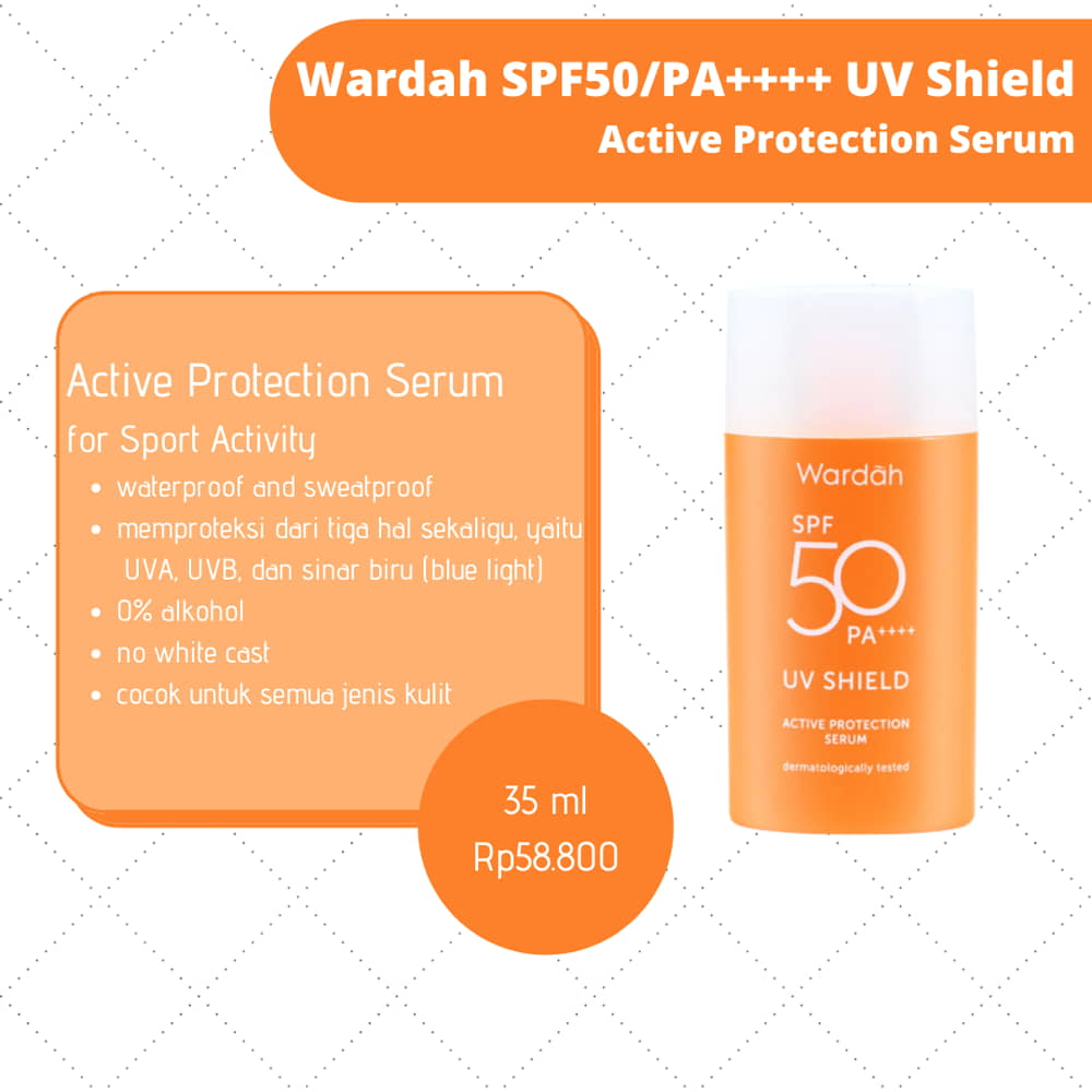 Wardah SPF 50 UV Shield Active Protection Serum
