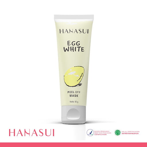 Masker Komodo Hanasui Egg White Mask