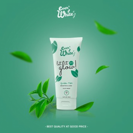 Green Tea Clay Mask dari Ever White