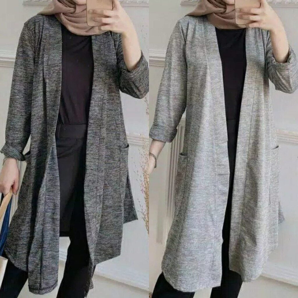 Long Cardigan Wanita