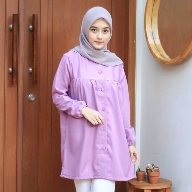 Outfit Kondangan busui friendly