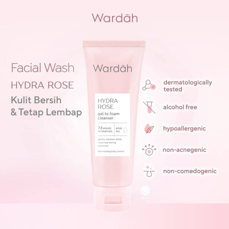 Hydra Rose Gel To Foam Cleanser