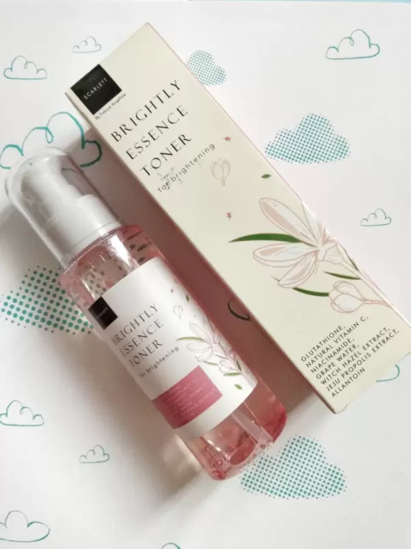 Kemasan Brightly Essence Toner