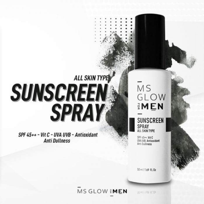 Sunscreen MS Glow Spray SPF 45++